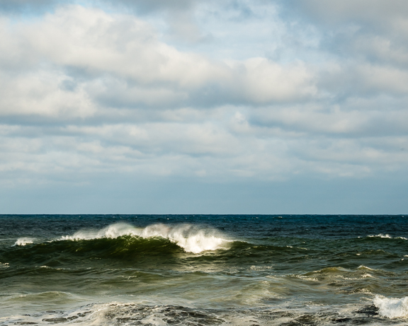 Wave and sky