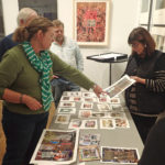 Students in critique mode