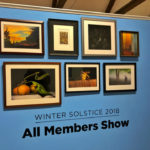 This is a photo of last year's Main Wall in the Solstice show