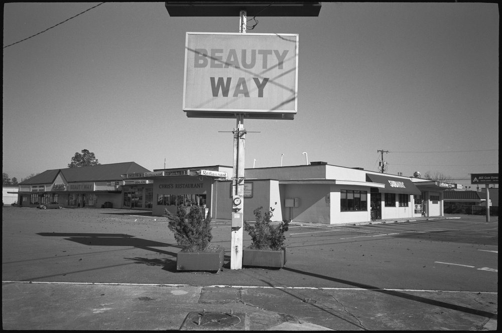 Sign saying Beauty Way