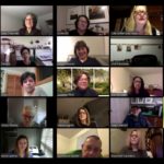 Zoom Meeting Screen shot with many people in the meeting