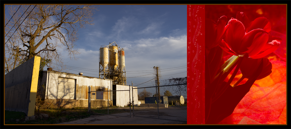 factory and red