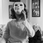 girl with mask
