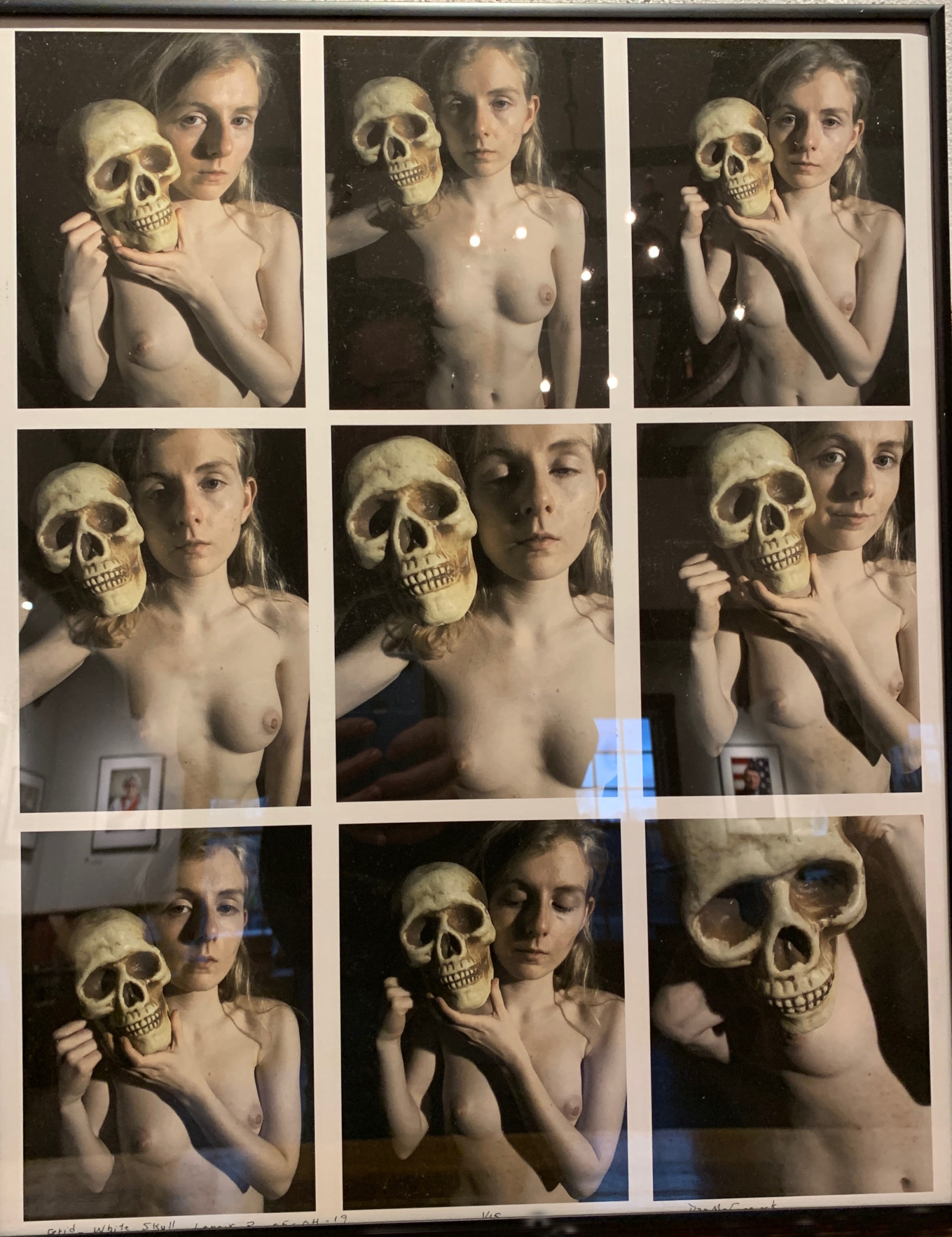 nude and skull
