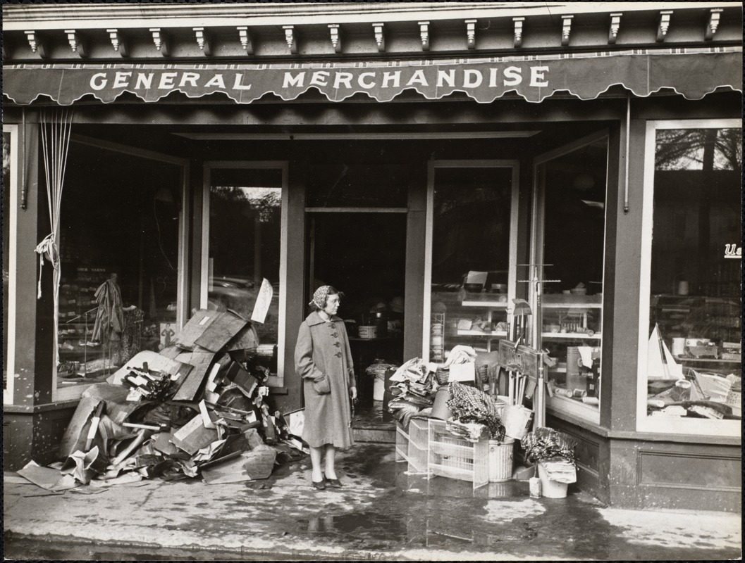 AG Archive- General Store after Hurricane of 1938