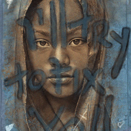 painted woman