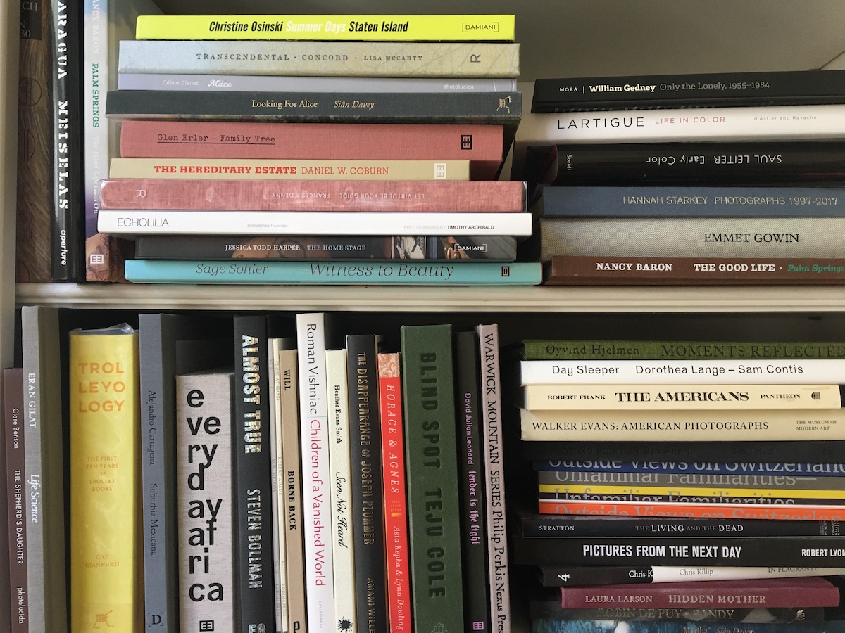 vertical and horizontal books