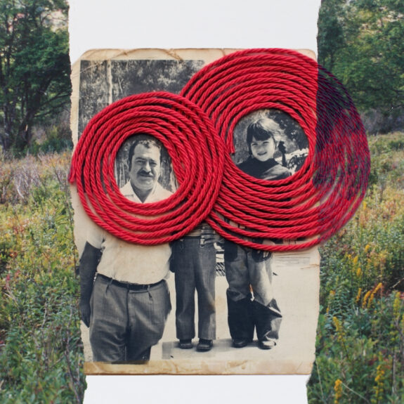 family portrait red thread