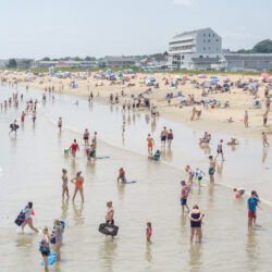 beach scene