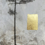 tree with gold leaf