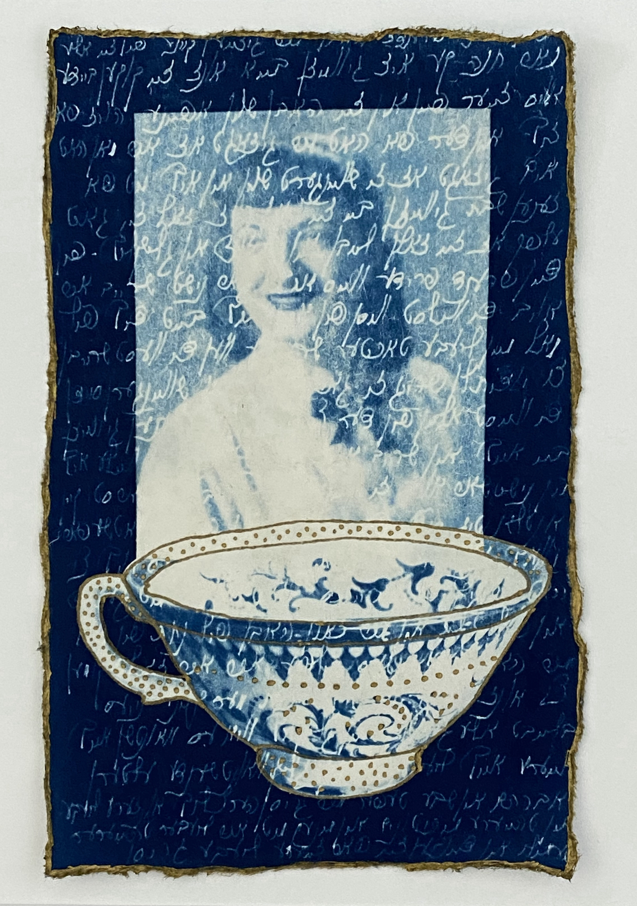 woman and tea cup
