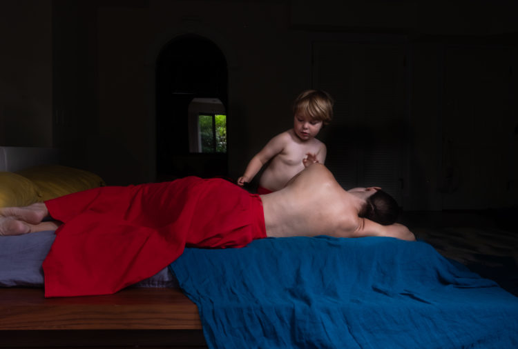 Self Portrait with My Son