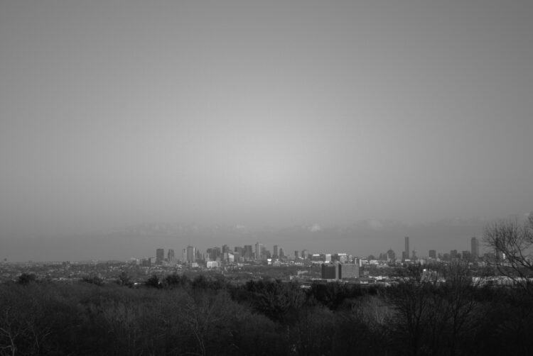 view of boston skyline