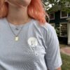 Super Soft Blue Tee - Image 2