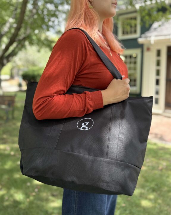 Gallery Black Portfolio Tote