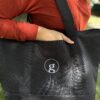 Gallery Black Portfolio Tote - Image 2