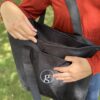 Gallery Black Portfolio Tote - Image 4
